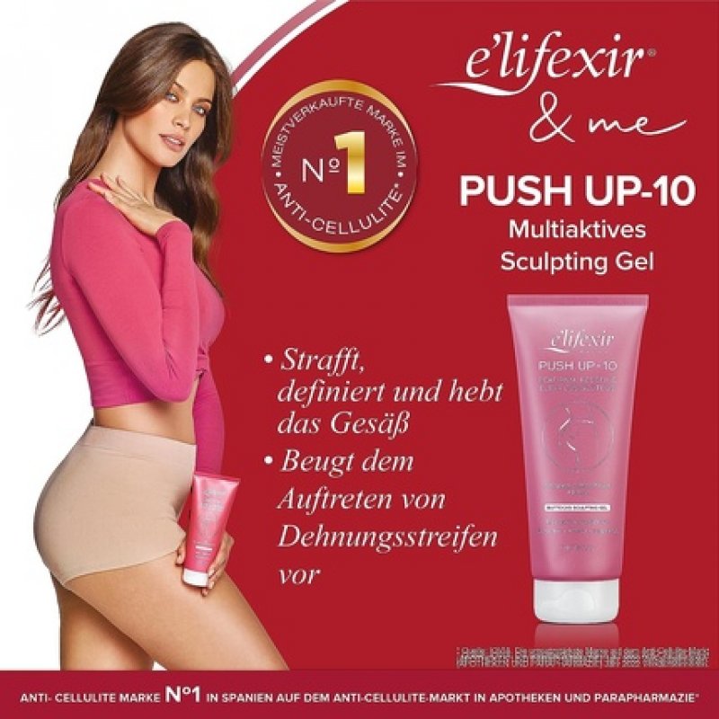 E'LIFEXIR Push Up 10 Fast Absorbing Firming Gel - 200ml