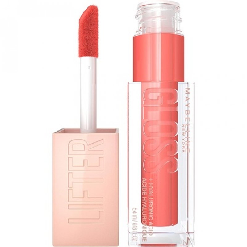 Maybelline New York Shiny Lip Gloss for Fuller Looking Lips Moisturizing with Hyaluronic Acid Lifter Gloss Candy Drop