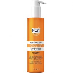 RoC Multi Correxion Revive Glow Gel Cleanser Invigorating Facial Cleanser with Vitamin C 177ml