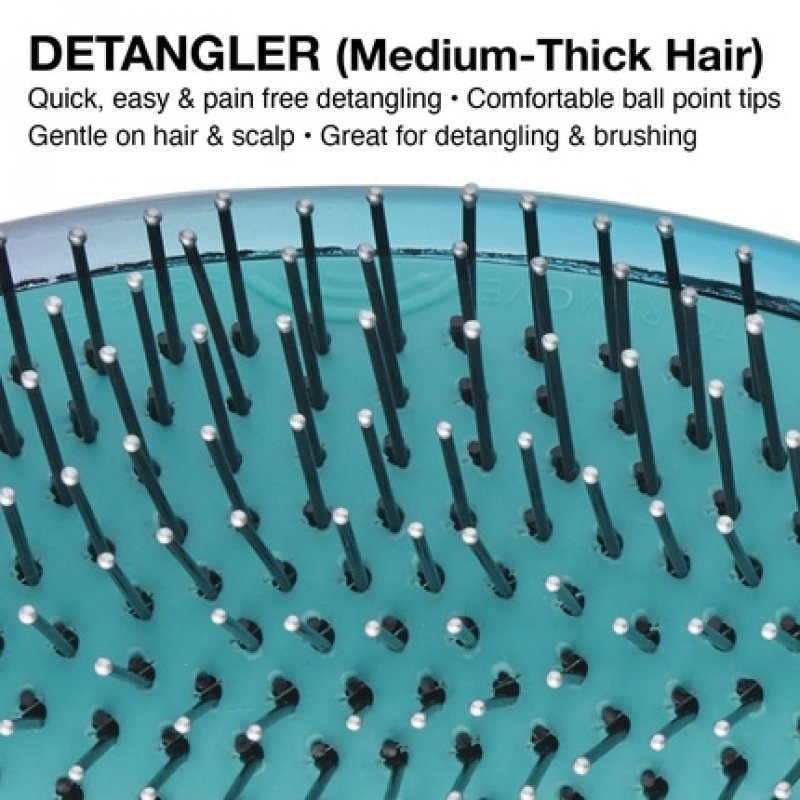 Olivia Garden OG Brush Detangler Medium - Thick Multicolor