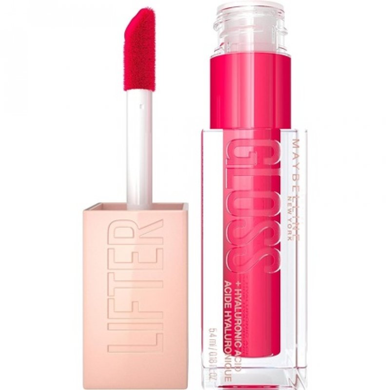 Maybelline New York Shiny Lip Gloss for Fuller Looking Lips Moisturizing with Hyaluronic Acid Lifter Gloss Candy Drop