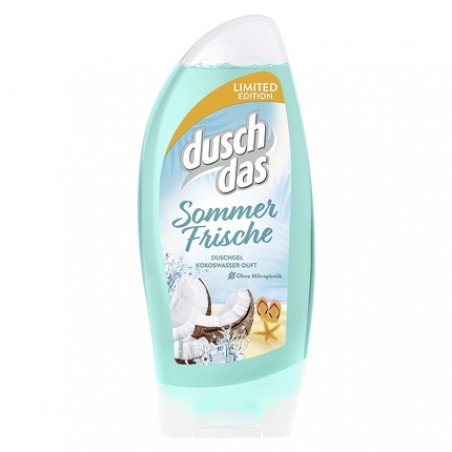 Duschdas Summer Fresh Limited Edition Shower Gel with Fruity Coconut Water Scent 250ml