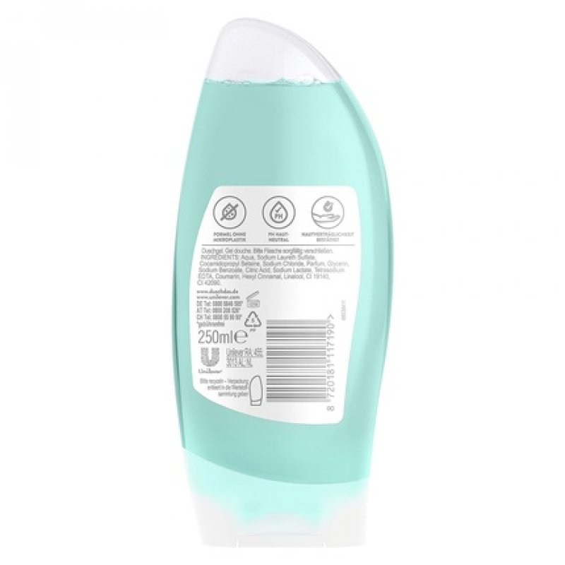 Duschdas Summer Fresh Limited Edition Shower Gel with Fruity Coconut Water Scent 250ml