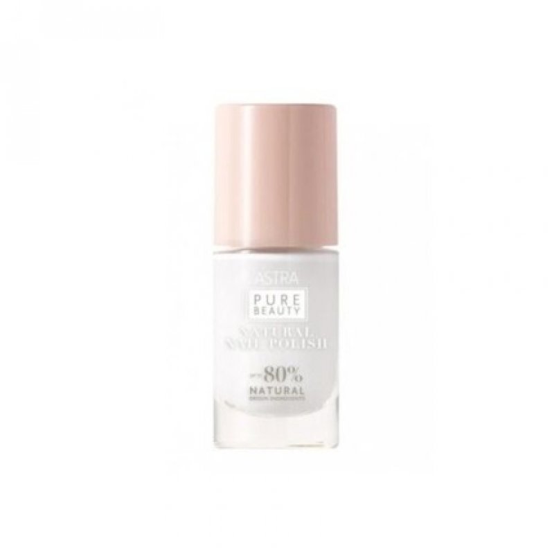 ASTRA Pure Beauty Natural Nail Polish N. 0001 Glacier