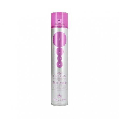Kallos Kjmn Silk Protein Hair Spray Strong Hold 500ml