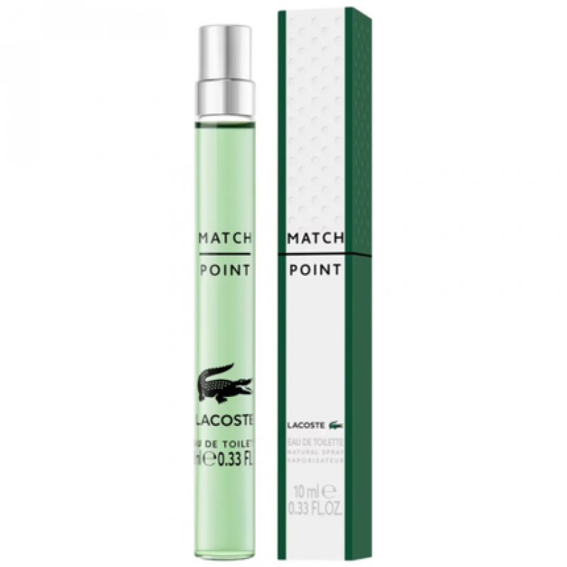 Lacoste Match Point Eau de Toilette 10ml Spray - 100% Authentic Guaranteed