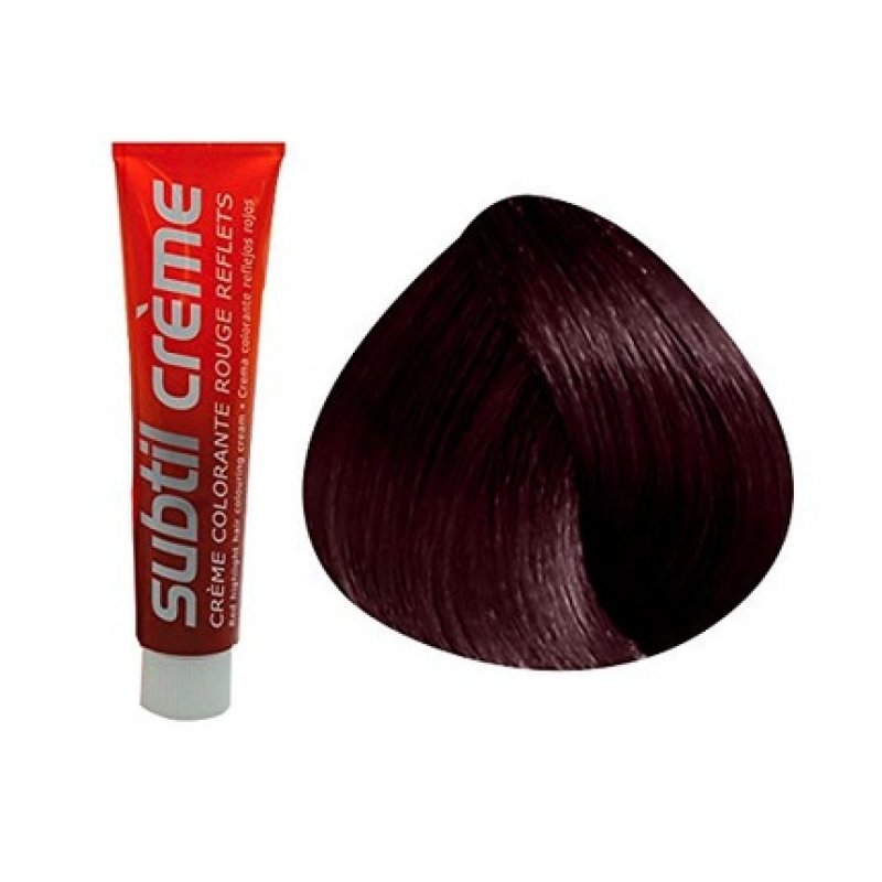 Subtil Les Rouges Reflets 3.60 Ammonia Dark Brown Dark Red 60ml