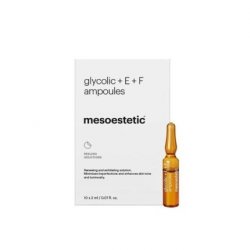 MESOESTETIC Glycolic E F Ampoules Exfoliating Treatment 10x2ml