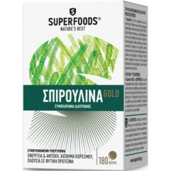 Superfoods Spirulina Gold EUBIAS 180 Vegetable Capsules