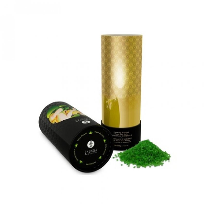 Organic Bath Crystals Dead Sea Salt Enchanting Aphrodisiac Scent