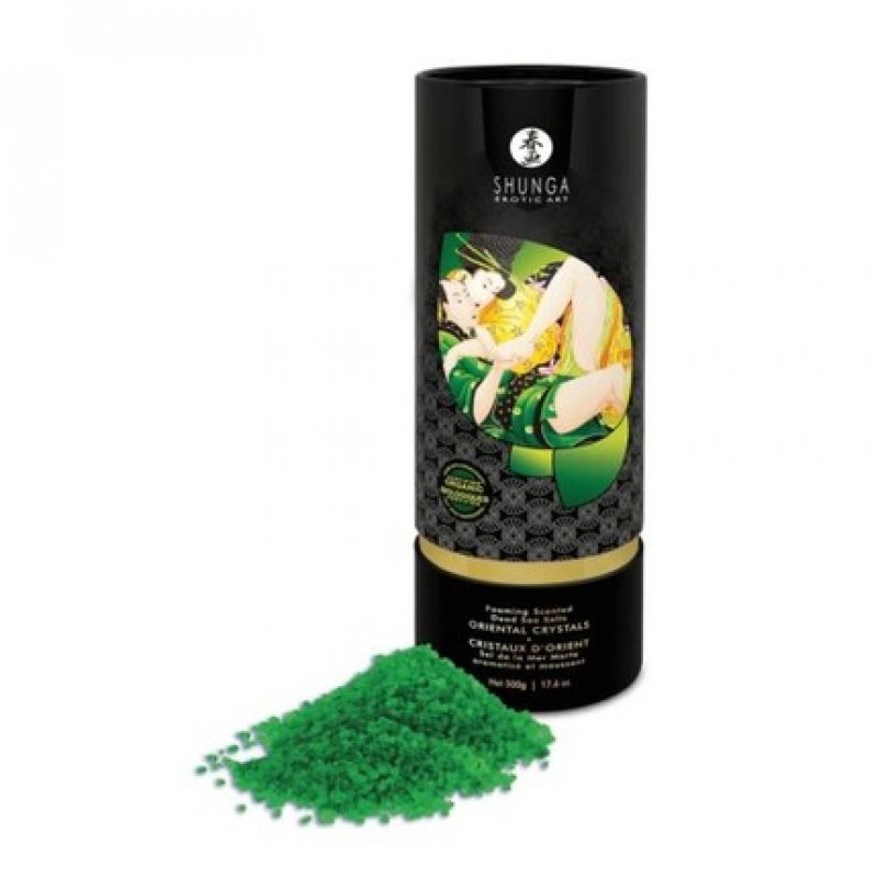 Organic Bath Crystals Dead Sea Salt Enchanting Aphrodisiac Scent