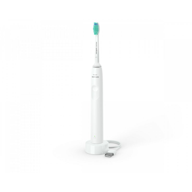 Philips Sonicare 2100 Series Electric Toothbrush with Slim and Ergonomic Design Smartimer and Quadpacer HX3651/13