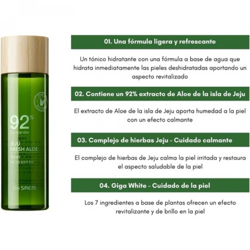 Jeju Fresh Aloe Tonic 155ml