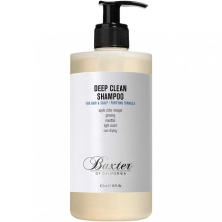 Baxter of California Deep Clean Shampoo Detoxifying and Purifying Thinning Hair Repair Sulfate Free 473ml