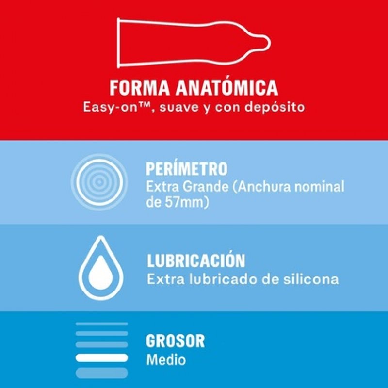 Durex Sensitive Soft Condoms for More Feel Size XL