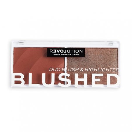 Revolution Relove Blushed Duo Blush and Highlighter Baby