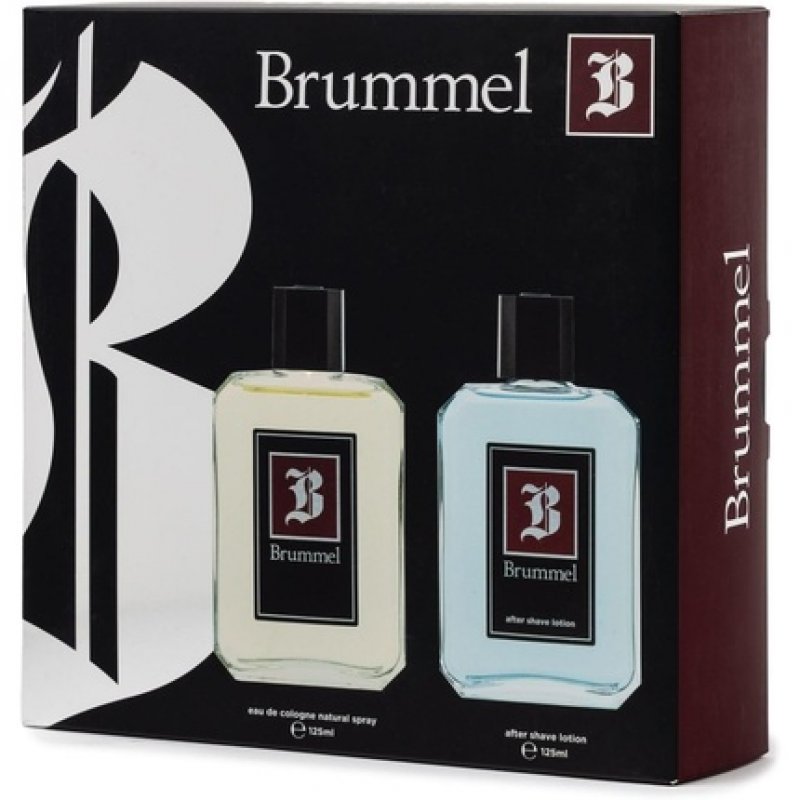 BRUMMEL Gift Set for Men Fragrance 125ml After Shave Men Balm 125ml