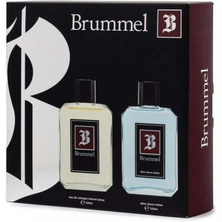 BRUMMEL Gift Set for Men Fragrance 125ml After Shave Men Balm 125ml