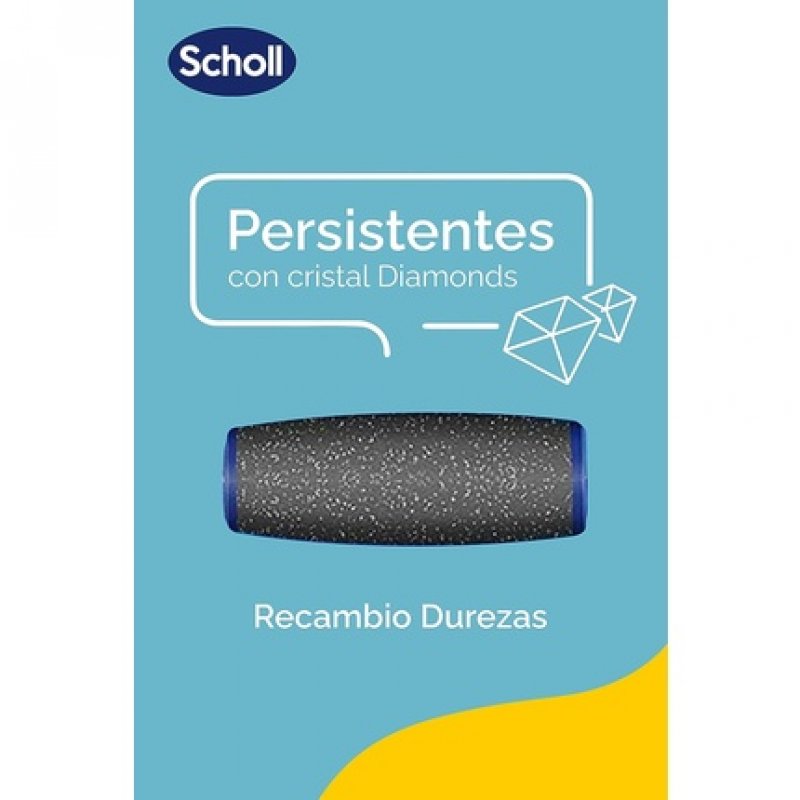 Scholl Velvet Smooth Replacement Roller for Electric Hard Skin Remover Persistent Hardnesses