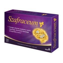 SZAFRACEUM Nervous System Calming Stress Good Mood Emotions 30 Tablets