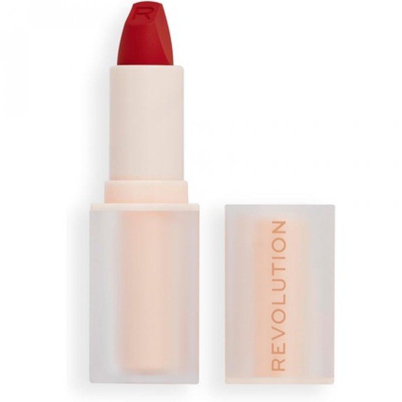 Makeup Revolution Lip Allure Soft Satin Lipstick CEO Brick Red