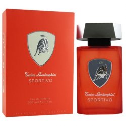 Tonino Lamborghini Sportivo 200ml Eau de Toilette for Men - Brand New in Original Packaging