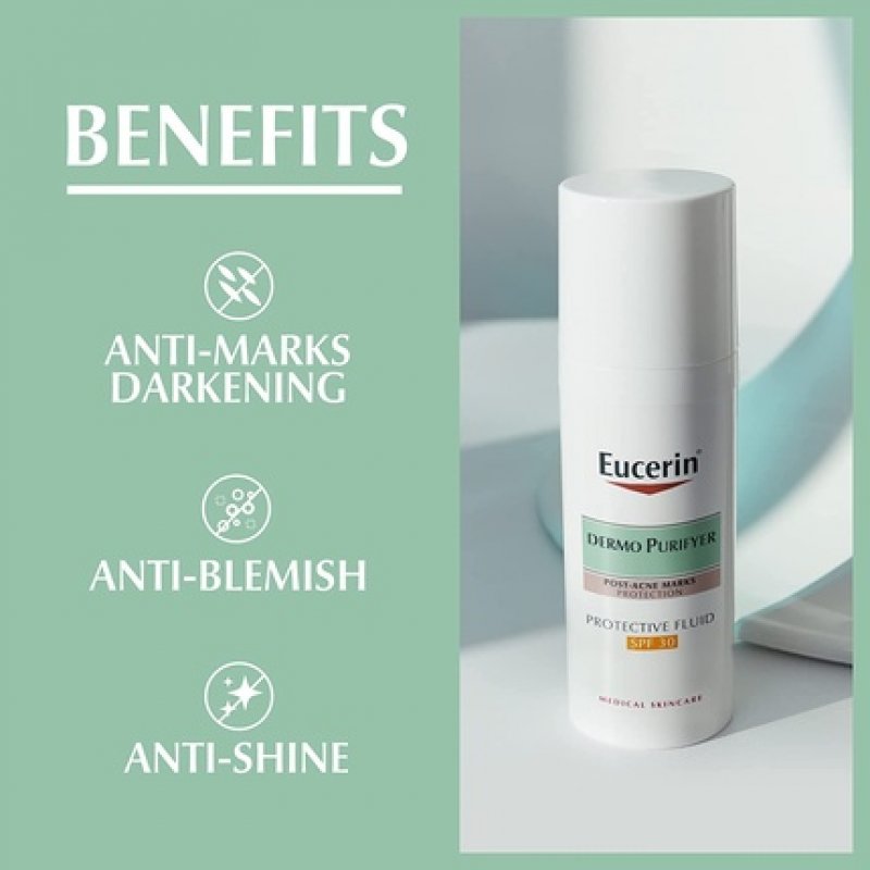 Eucerin Dermopurifyer Protective Fluid SPF 30 50ml