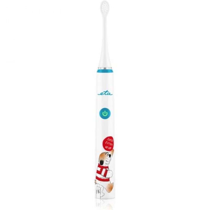 ETA Sonetic Kids Sonic Toothbrush - 42,000 Movements per Minute, 4 Cleaning Modes, Blue