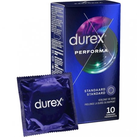 Durex Performa Condoms with 5% Benzocaine Gel for Longer Lasting Pleasure