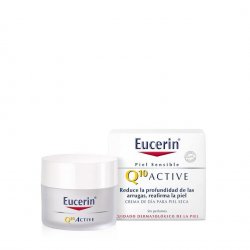 Eucerin Q10 Active Day Cream For Dry Skin Crème de jour Decollete, Visage, Cou 50 ml