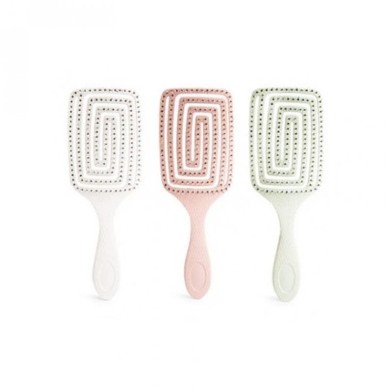 IDC Institute Eco Paddle Brush 100% Biodegradable Made from Cassava and Maize