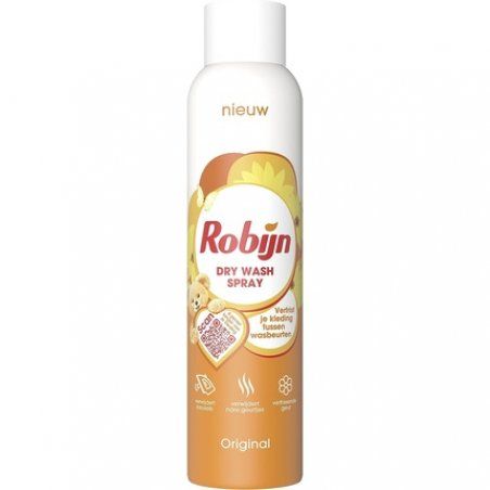 STOCKJBE36 - Robijn Original Dry Wash Spray 200ml