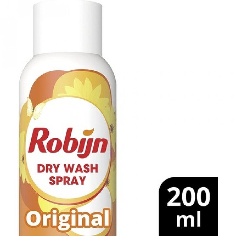 STOCKJBE36 - Robijn Original Dry Wash Spray 200ml
