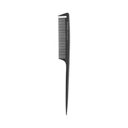 T4B LUSSONI Lift Tail Antistatic and Break-Resistant Carbon Comb with Fine Teeth 216