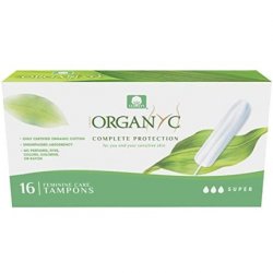 Organyc Super Tampons 16 Count