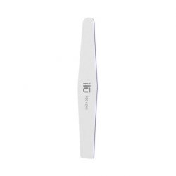 T4B ILU Professional Double Sided Buffer Nail File Trapeze 180/240 for Natural Acrylic Gel Nails