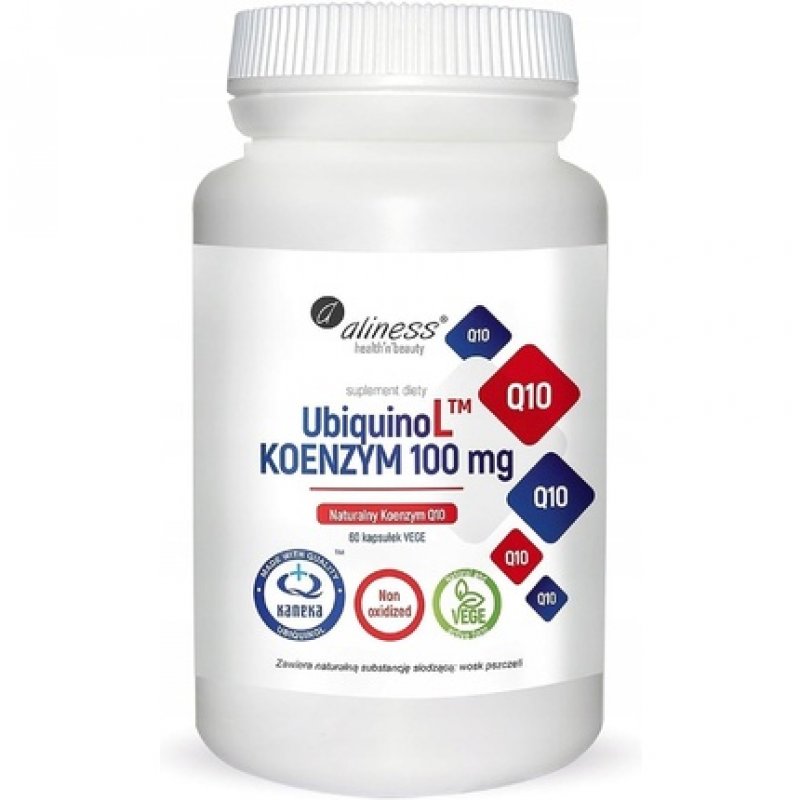 Ubiquinol Kaneka Natural Coenzyme Q10 100mg 60 Vegan Capsules