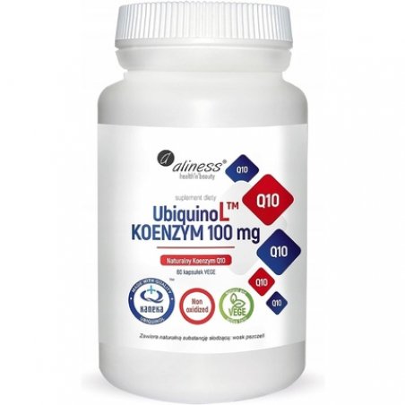 Ubiquinol Kaneka Natural Coenzyme Q10 100mg 60 Vegan Capsules
