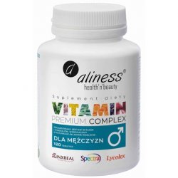 Premium Vitamin Complex for Men ALINESS Healthy Body 120 Tablets