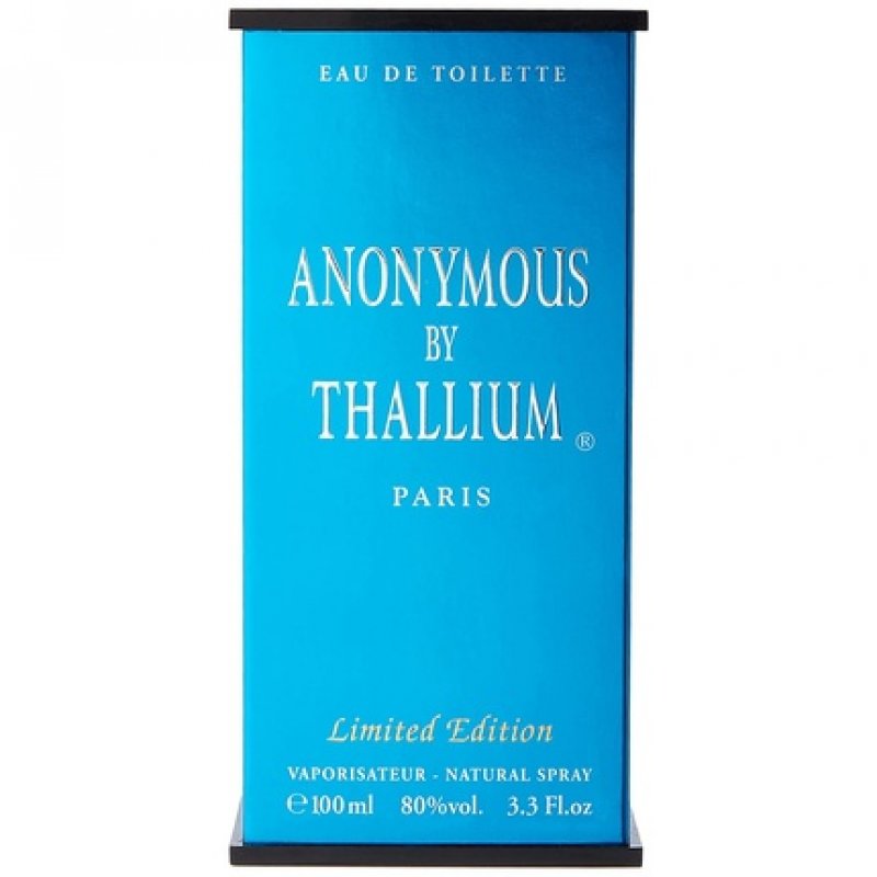 Yves de Sistelle Thallium Anonymous Limited Edition Eau de Toilette Spray 100ml