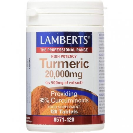 Lamberts High Potency Turmeric 20000mg 120 Tablets