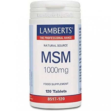 Lamberts MSM 1000mg 120 Capsules