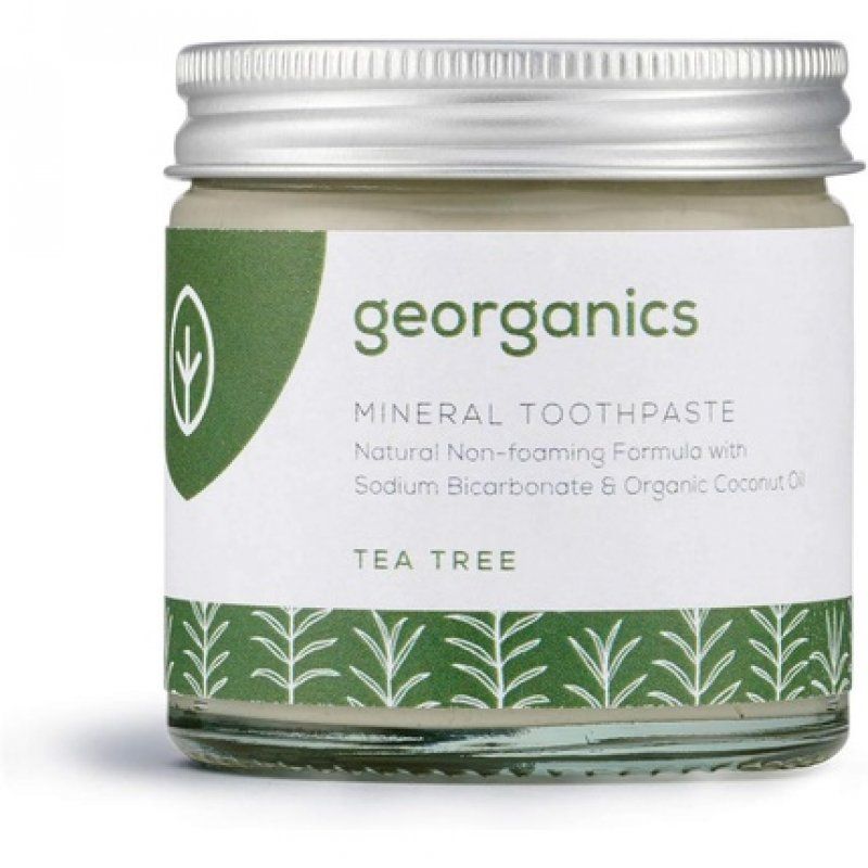 Georganics Natural Spearmint Flavour Whitening Toothpaste Powder 60ml