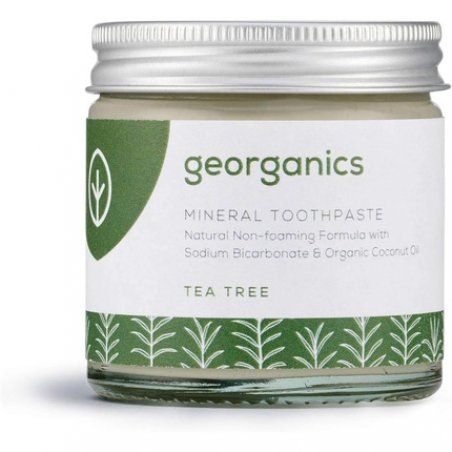 Georganics Natural Spearmint Flavour Whitening Toothpaste Powder 60ml