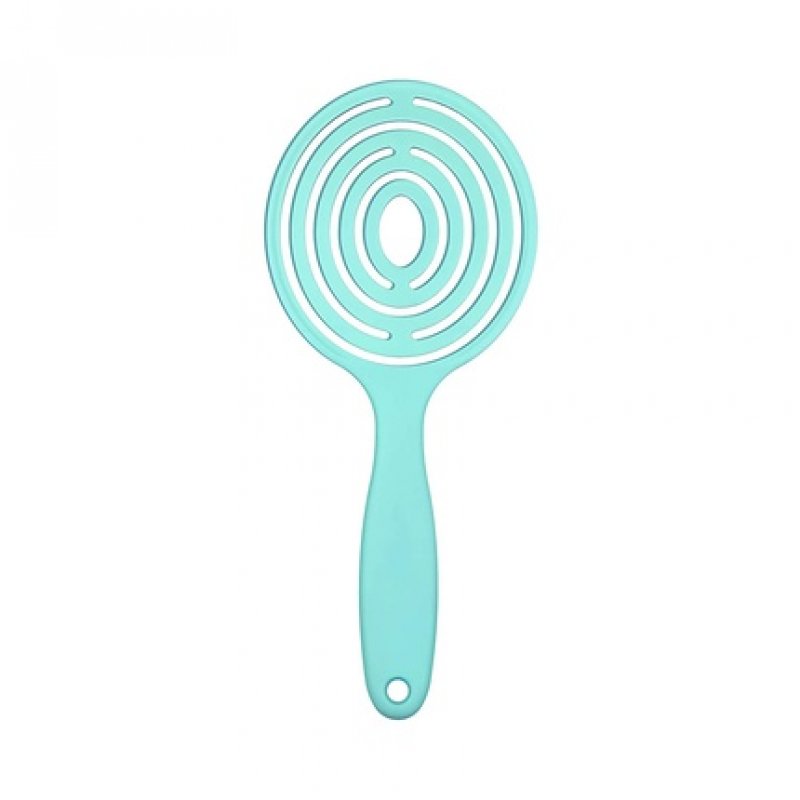 T4B ILU LOLLIPOP CANDY Detangling Hairbrush for Wet and Dry Hair with Durable Vegan Bristles - Ocean Blue