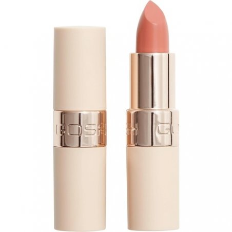 GOSH Luxury Nude Lipstick with Light Sheen Intense Nude Shades for Natural Lips 001 Nudity