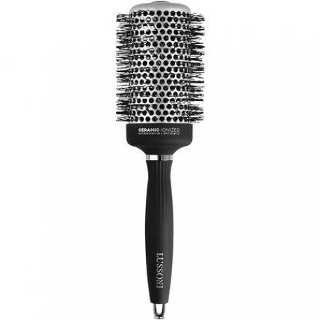 TB Tools for Beauty Lussoni Professional Anti-Static Styling Brush with Textured Bristles Black 53mm