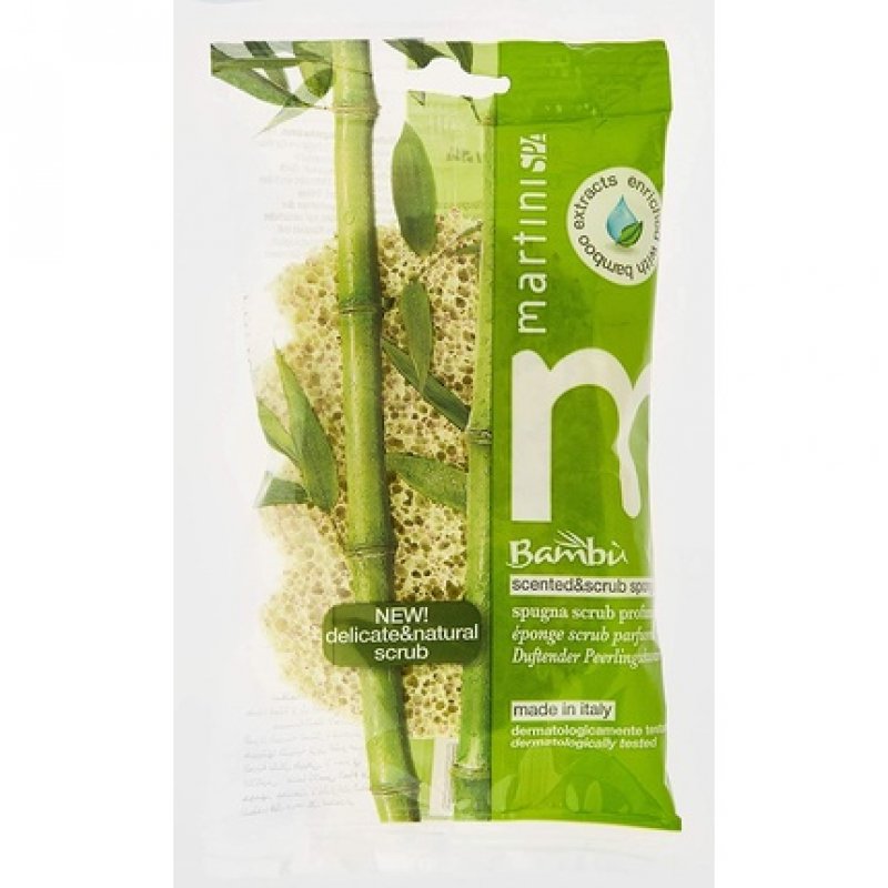 MartiniSPA Bamboo Scented Scrub Sponge 45g