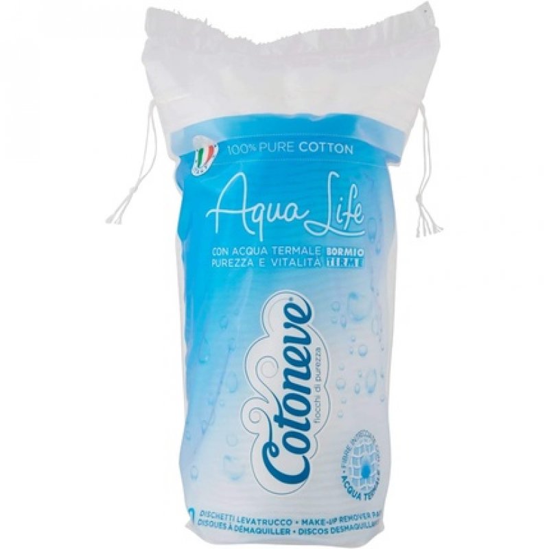 Cotoneve Fiochi di Purezza Cotton Makeup Remover Pads 50 Count