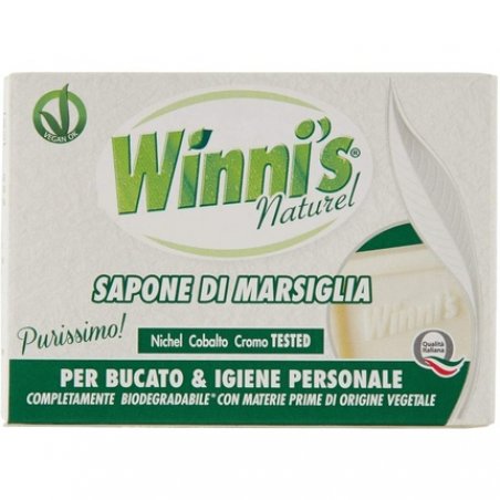 Winni's Natural Italian Marseille Soap with Lemon Balm Oil 250g